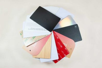 Group image of all PVC cards