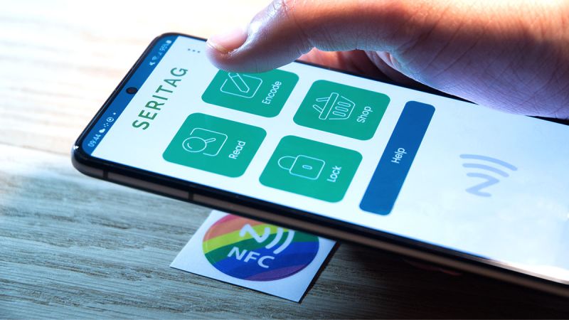 android phone encoding an nfc tag