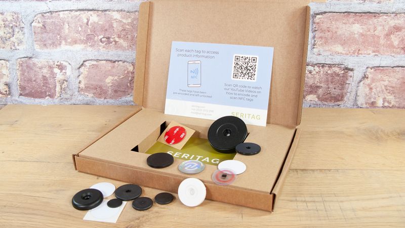 Seritag launch new NFC starter packs for all of the most popular product groups
