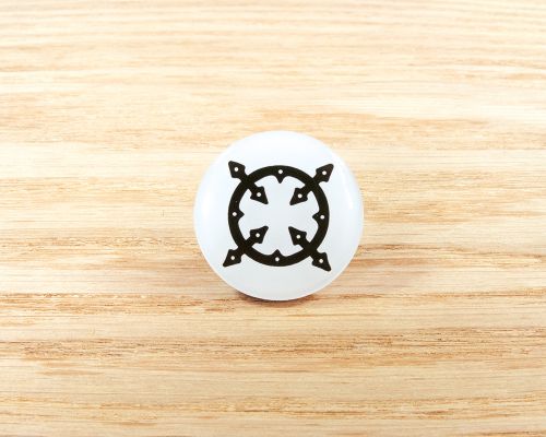 Image of Custom Print Bubble Disc Tags NFC Tag