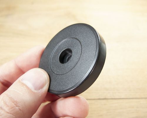 Close up image of an NFC Warehouse Plus Tag