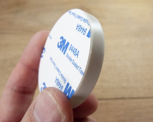 Side view of the NFC Warehouse Plus Tag White