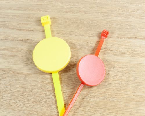 Image of Reusable Disc NFC Cable Tie NFC Tag