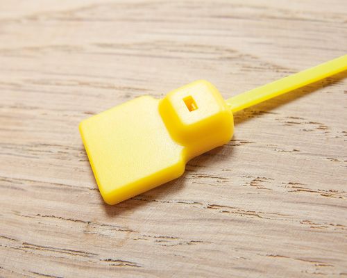 Detail of an NFC Microtab NFC Cable Tie