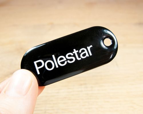 Close up image of an NFC Capsule Epoxy NFC Keyfob