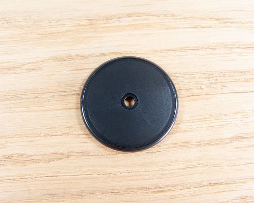Side view of the NFC 30mm ABS Disc Tag NTAG213