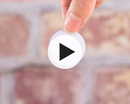 Side view of the NFC 29mm SlimDisc NTAG424