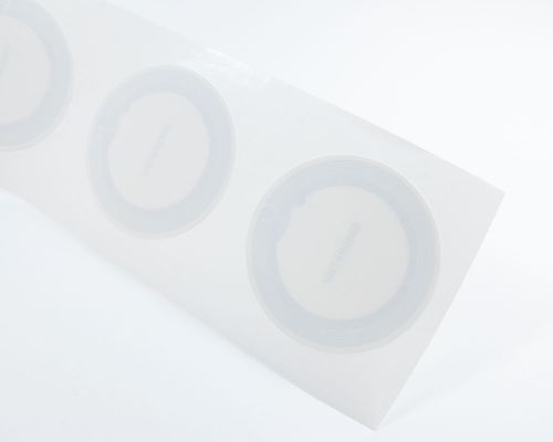 Image of 43mm White NTAG424 NFC Tag