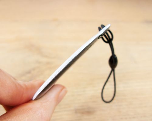 Side view of the NFC Large NFC Hang Tag