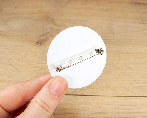 Detail of an NFC Custom Print NFC Badge