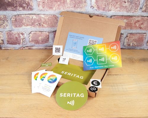 Image of Printed Label Pack NFC Tag