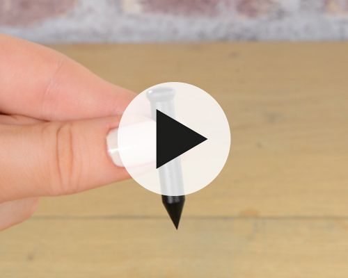 Side view of the NFC Nail Tag 8mm