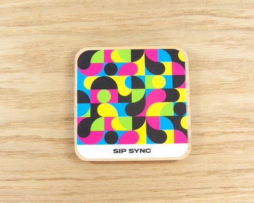 Image of NFC Coaster Custom Print NFC Tag
