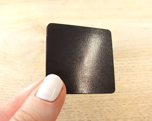 Side view of the NFC Fridge Magnet Custom Print