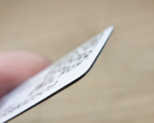 Side view of the NFC Asset Tag On-Metal Rectangle