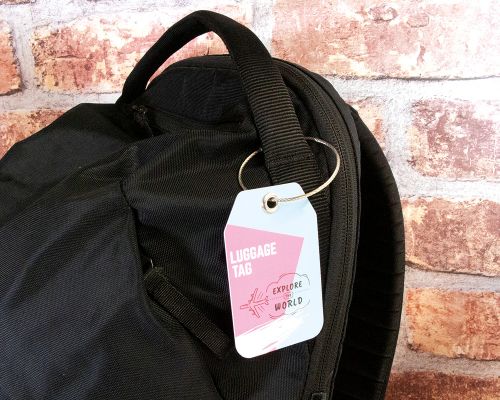 Side view of the NFC Premium Connect NFC Tag