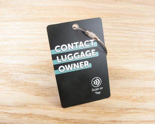 Close up image of an NFC Classic Connect NFC Tag