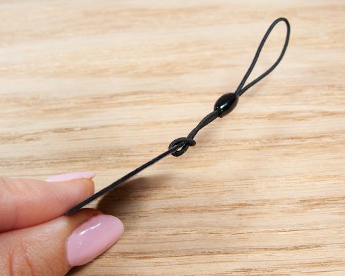 Detail of an NFC Flat NFC Hangtag Custom Print