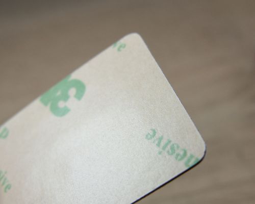 Side view of the NFC Asset NFC Tag On-Metal Square