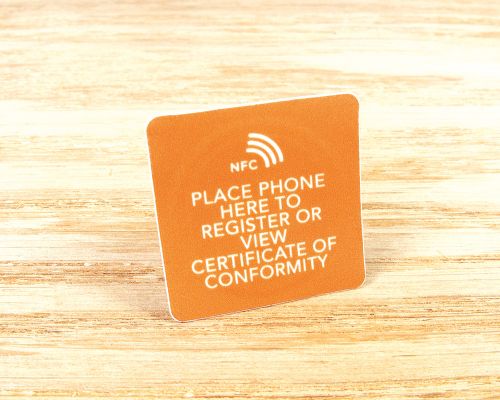 Image of Asset NFC Tag On-Metal Square NFC Tag