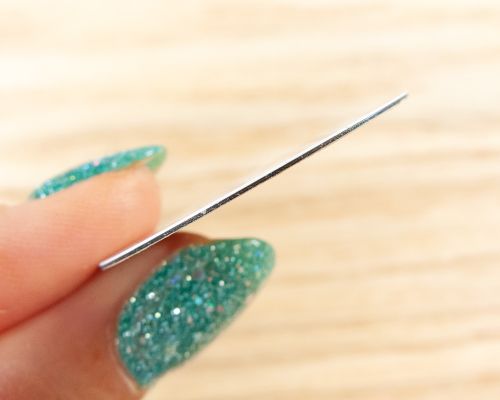 Detail of an NFC Asset NFC Tag On-Metal Round