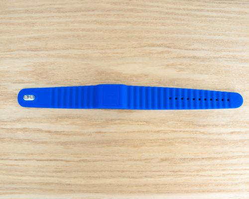 Side view of the NFC Dual Colour NFC Wristband