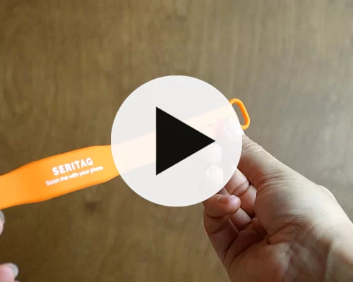 video of Smooth Slim Popclip NFC Wristband