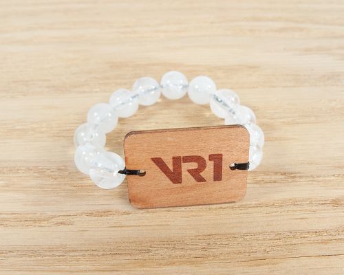 Close up image of an NFC NFC bracelet