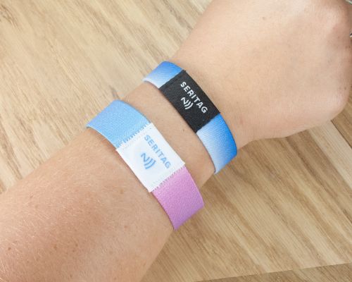 Image of Elastic Fabric NFC Wristband NFC Tag