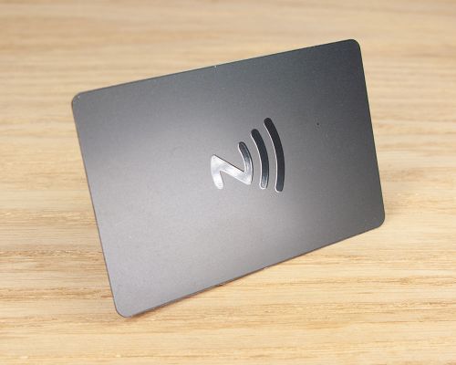 Image of Connect Card Black NTAG215 NFC Tag