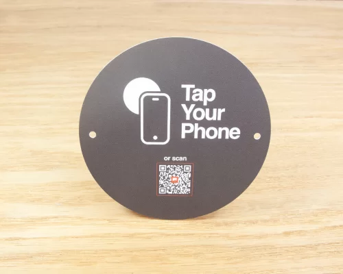 Image of Custom Print Classic Church NFC Tag NFC Tag