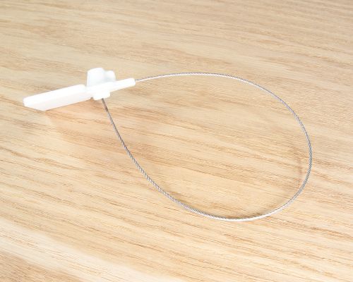 Detail of an NFC Hammerhead NFC Metal Cable Tie