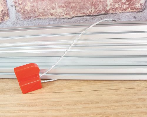 Image of Rounded Flag NFC Metal Cable Tie NFC Tag