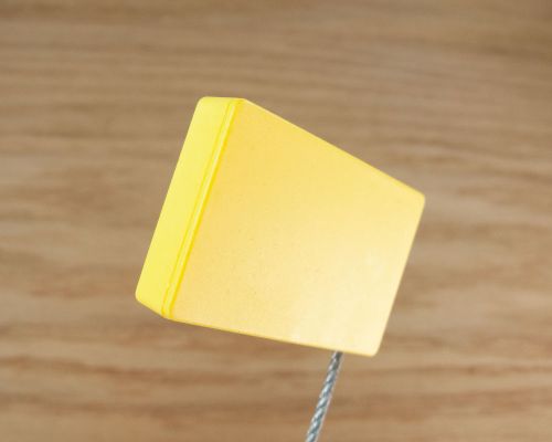 Close up image of an NFC Flag NFC Metal Cable Tie