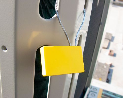 Image of Flag NFC Metal Cable Tie NFC Tag