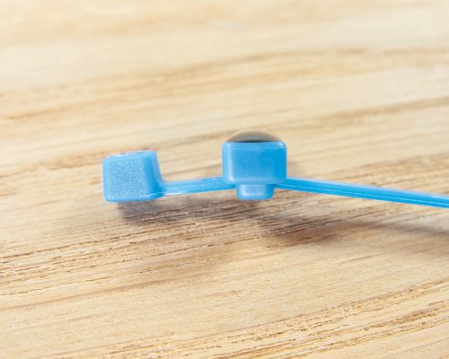 Detail of an NFC Nano NFC Cable Tie