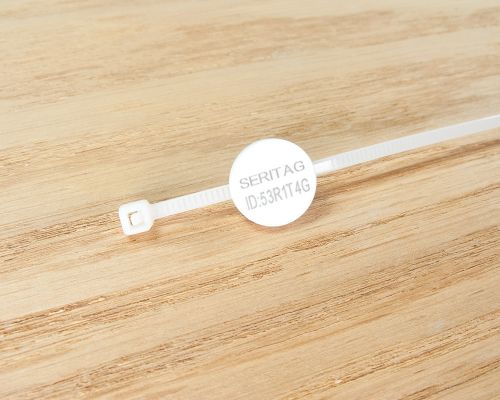Image of Reusable Micro Disc NFC Cable Tie NFC Tag