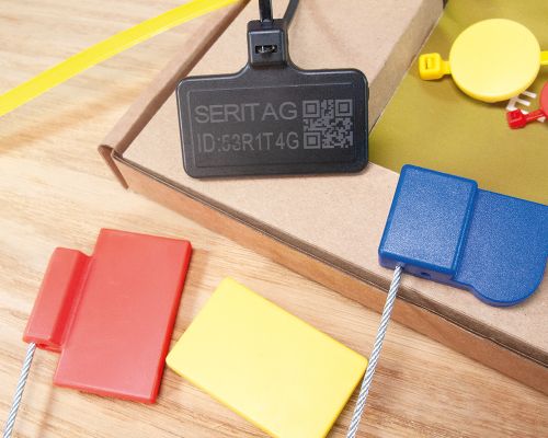 Close up image of an NFC Cable Tie Pack