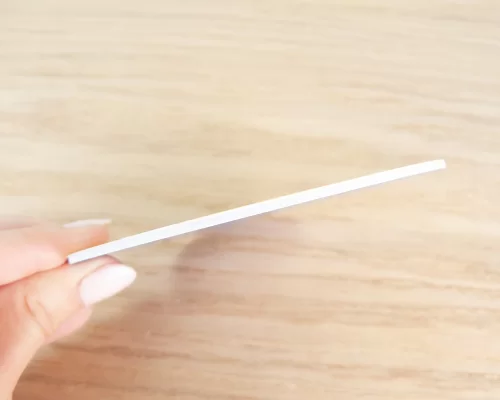 Close up image of an NFC Custom Print Church NFC Plate