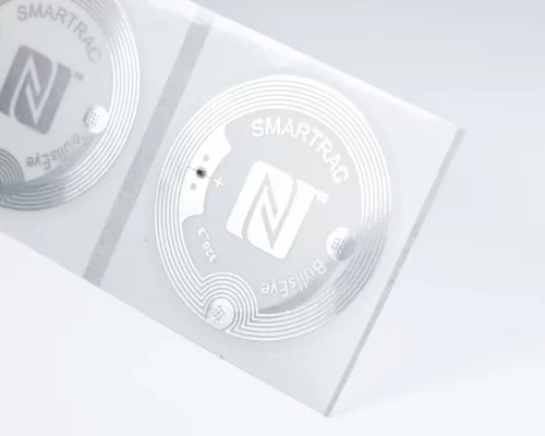 Image of 38mm Clear NTAG213 NFC Tag