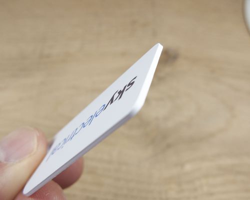 Detail of an NFC Premium NFC Keycard