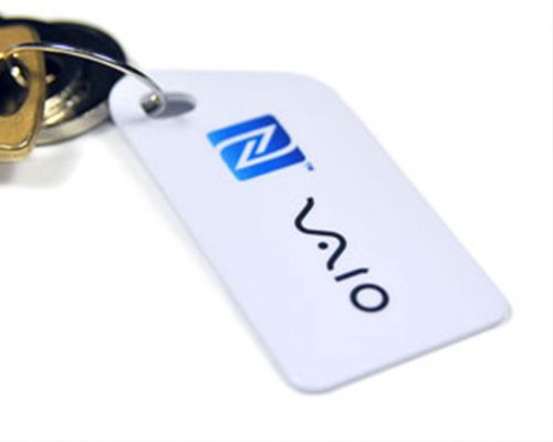 Close up image of an NFC Premium NFC Keycard