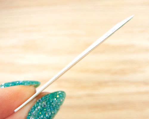 Side view of the NFC Asset Tag Rectangle