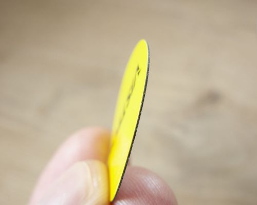 Detail of an NFC Premium On-Metal NFC Labels