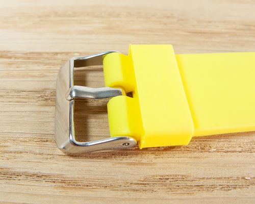 Side view of the NFC Adjustable Watch-Style NFC Wristband