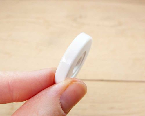 Detail of an NFC Warehouse Tag White