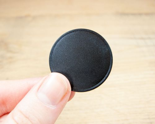 Close up image of an NFC Patrol Tag 30mm