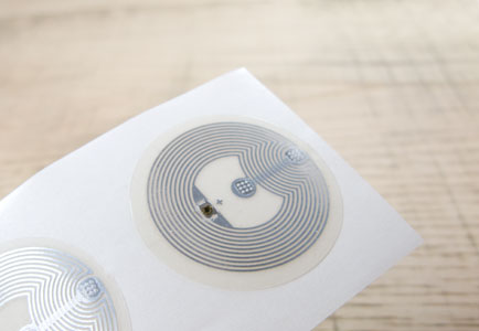Image of Clear NFC Tags